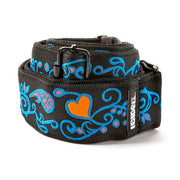 Dunlop Jimi Hendrix Blacklight Monterey Blue Gitaarband