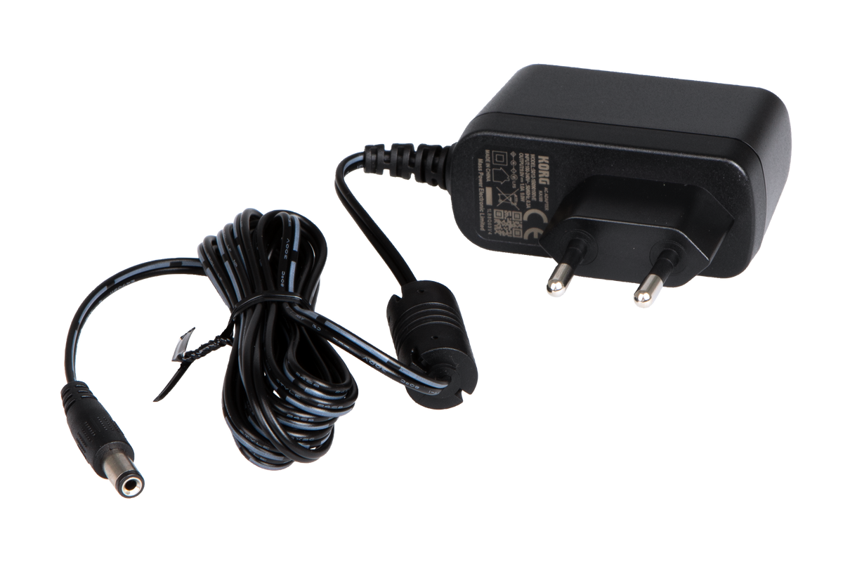 Korg AC Adapter, 9V/600mA, voor Stemapparaate, Electribe- A,R,S