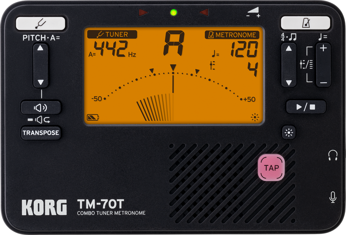 Korg Metronoom, Stemapparaat, TM-70, zwart