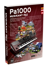 Korg Software, MUSIKANT, voor Pa1000, met micro-SD Card