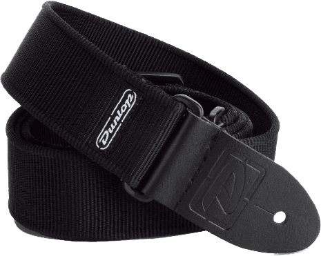 Dunlop D38-09BK Black Nylon Gitaarband