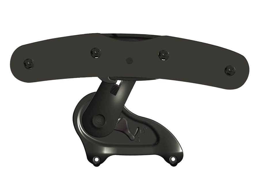 Wittner 282211 shoulder rest for violin 'isny' without clamps, geschikt voor regular model chinrests with barrels