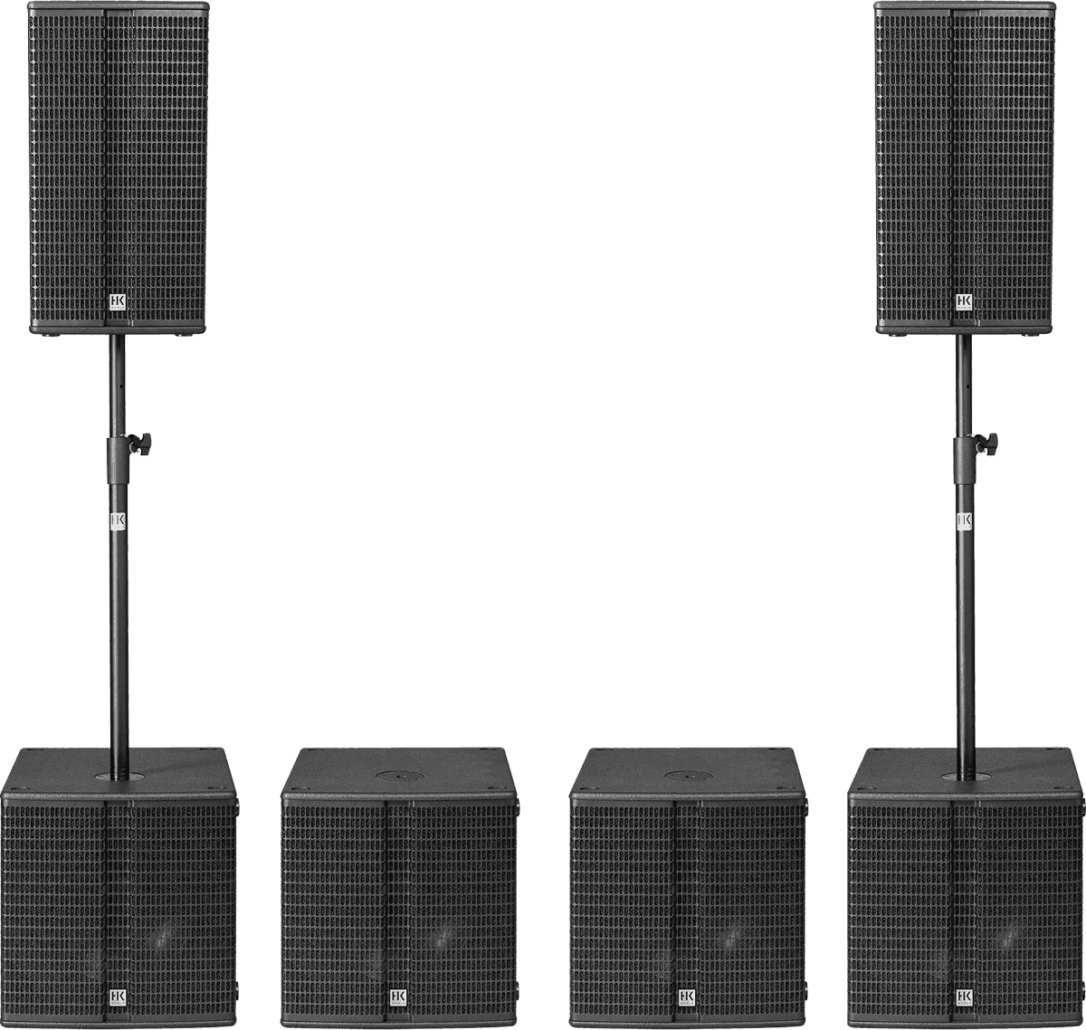 HK Audio L3PACK-PERFORM – Versterkte kit voor 500 pers.