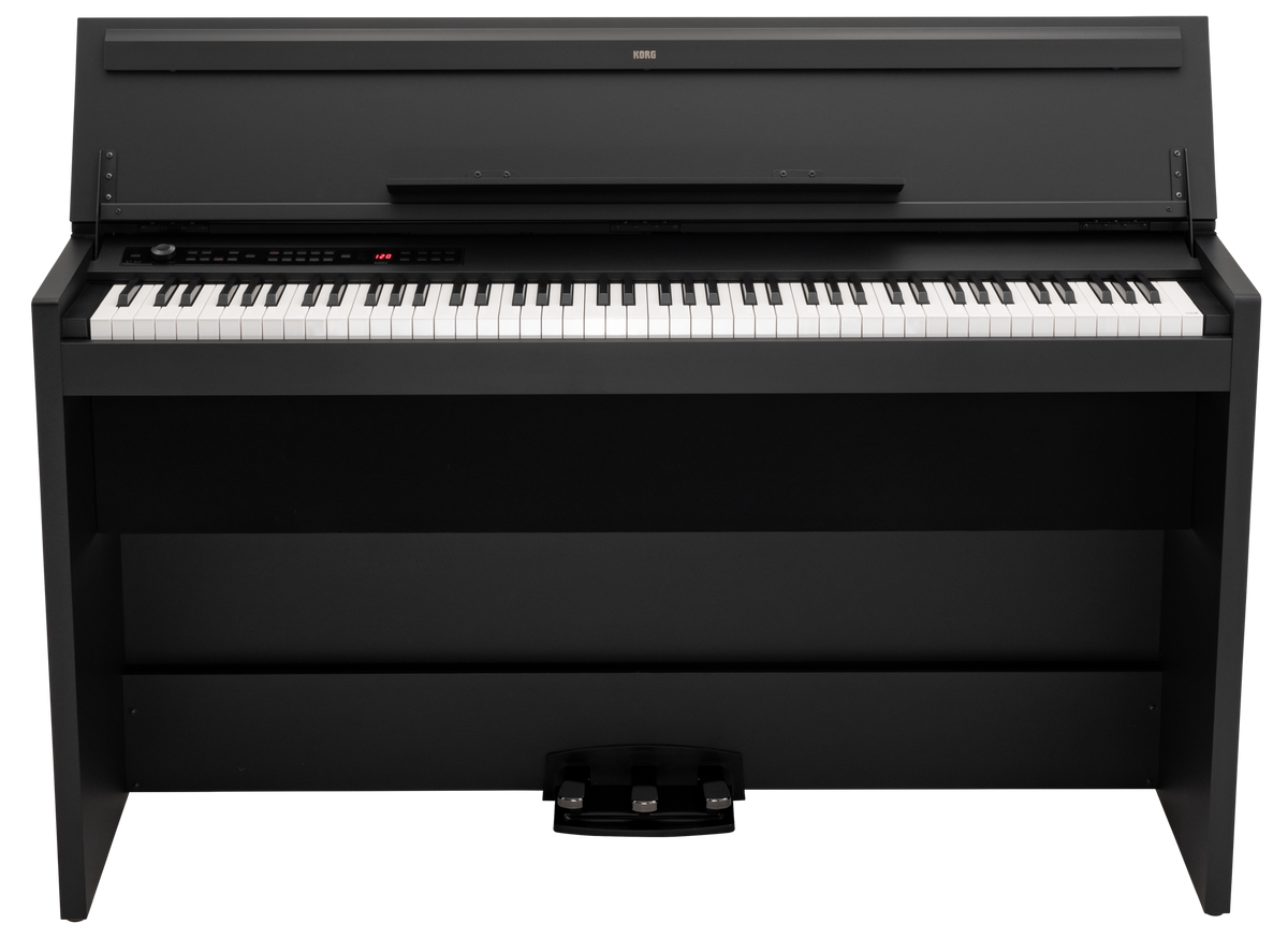 Korg Digitale Piano, Concert, E1 Air, Bluetooth, 3 pedalen, 2x40 W, zwart
