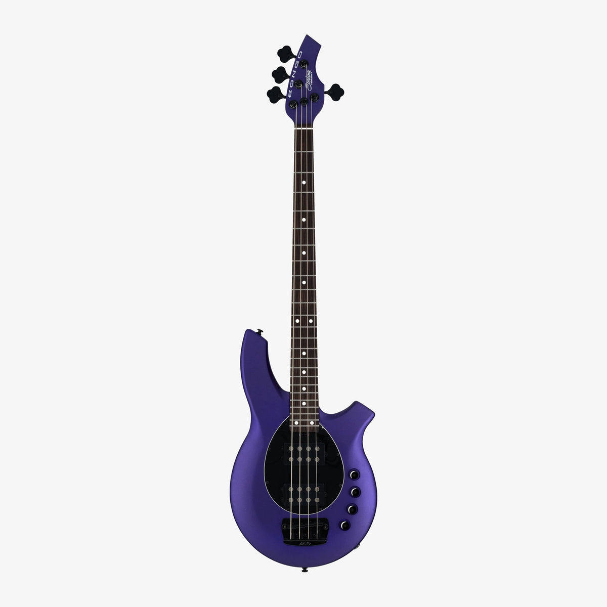 Sterling by Music Man Bongo Firemist Purple Satin – elektrische basgitaar