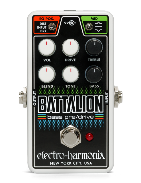 Electro-Harmonix NANO BATTALION – overdrivepedaal
