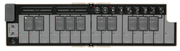 Korg USB-controller, nanoKEY Fold, 25 toetsen, Inklapbaar, zandbeige,Ltd.