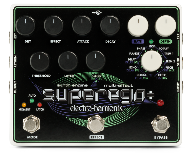 Electro-Harmonix SUPEREGO PLUS – effectpedaal