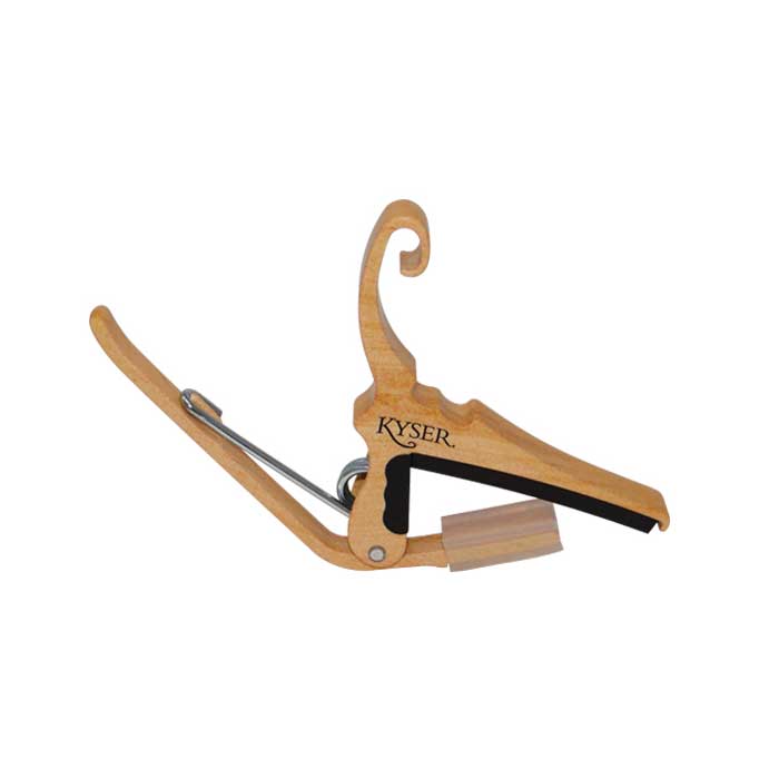 Kyser Acoustic Maple Capo – capodaster voor akoestische gitaar