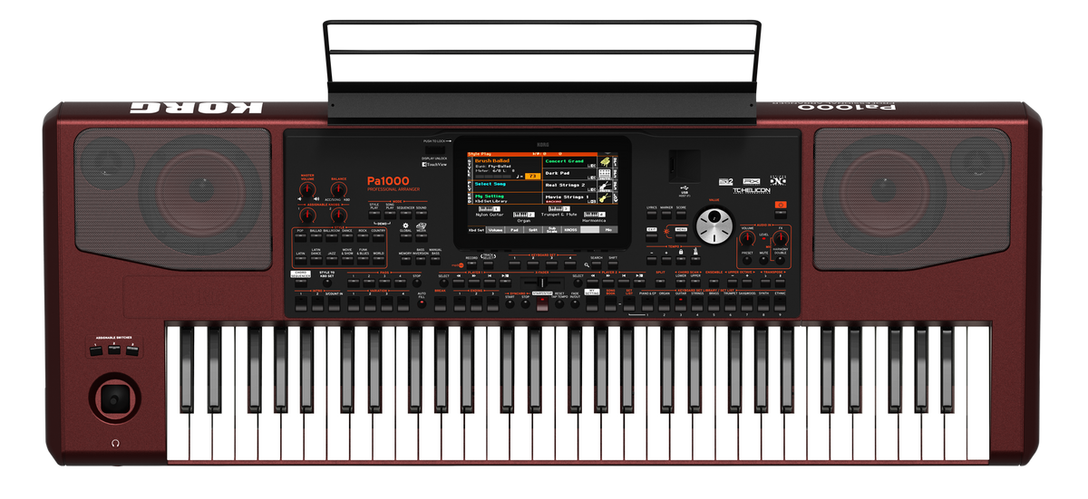 Korg Entertainer Keyboard, Pa1000, 61 toetsen, 2x33 W