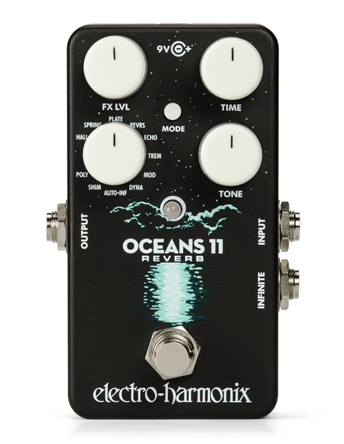 Electro-Harmonix OCEANS 11 – reverbpedaal
