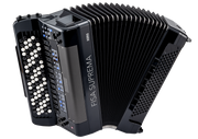 Korg Digitale accordeon, FISA SUPREMA, 92 knoppen, 120 bassen, Metallic Black
