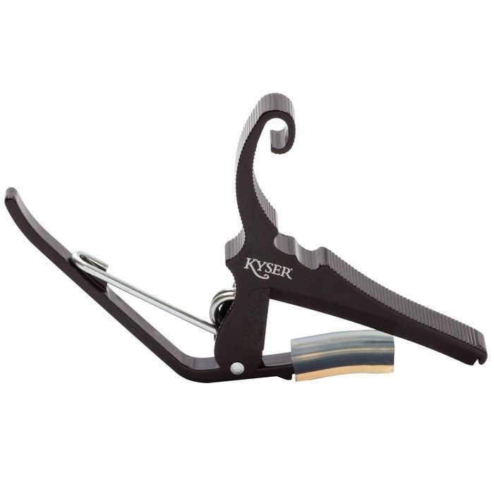 Kyser QUICK-CHANGE® 12-string - black – capodaster voor 12-snarige gitaar