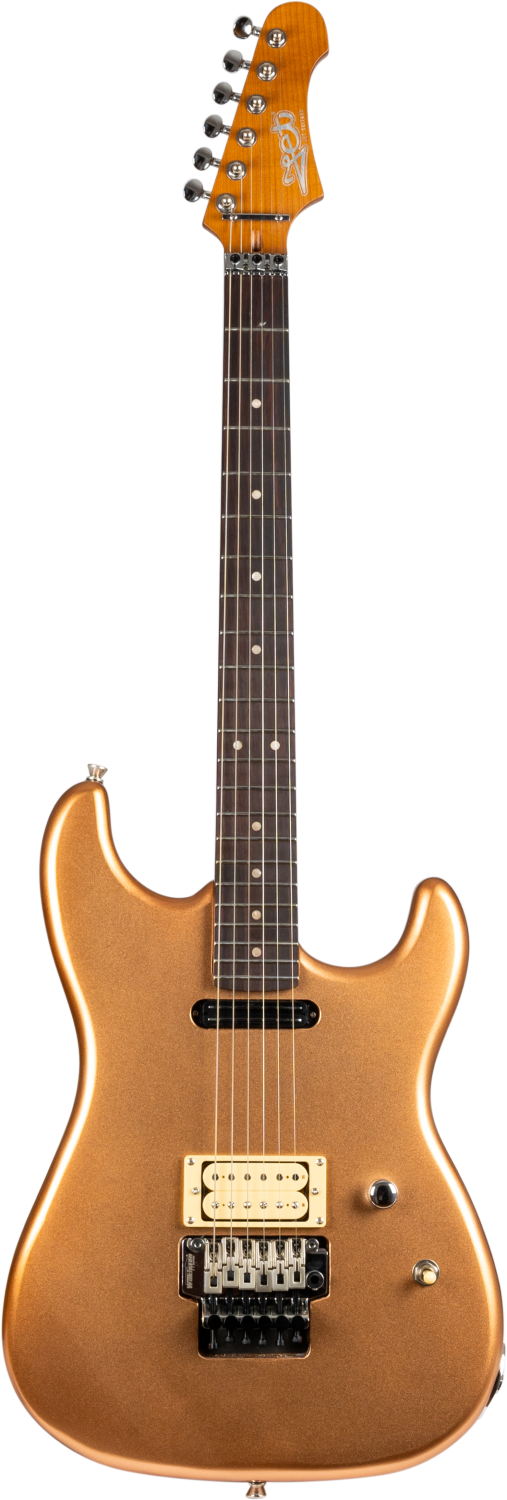 JET Guitars JS-700 CPR HS – elektrische gitaar – S-stijl Koper