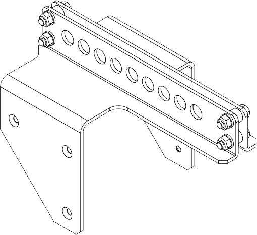 HK Audio RIGRAIL-P10 – P10 hook rail