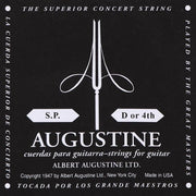 Augustine AUBLK4 Black D4 losse bassnaar voor klassiek gitaar
