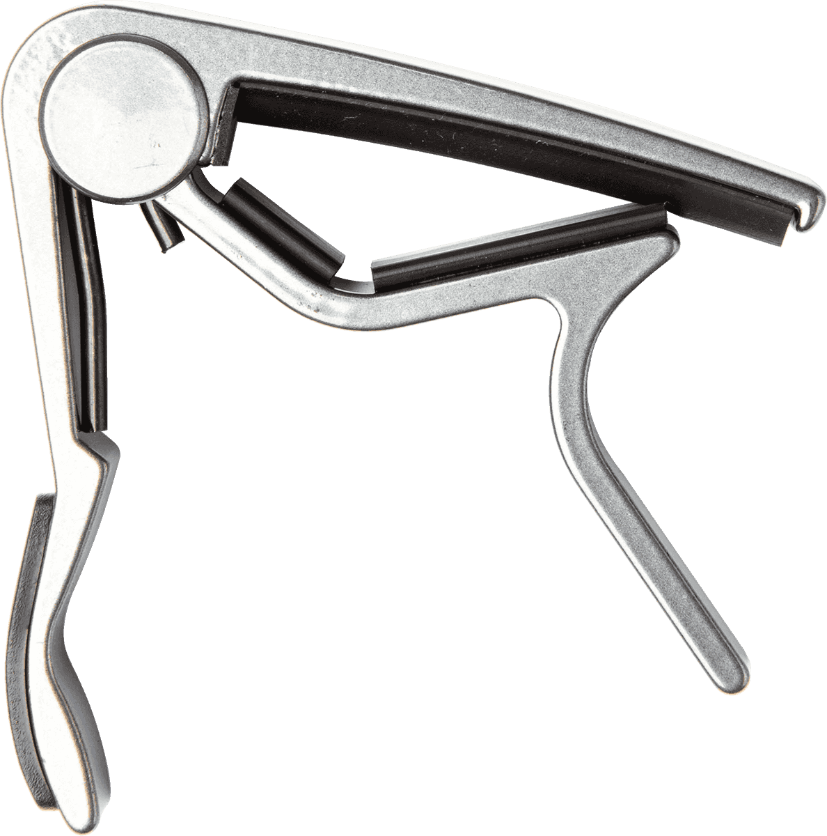 Dunlop 83CS Trigger Acoustic Curved Smoked Chrome Capodaster