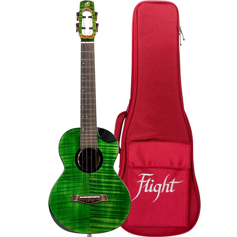 Flight COMET TENOR EQ-A GREEN – elektro-akoestische tenorukelele