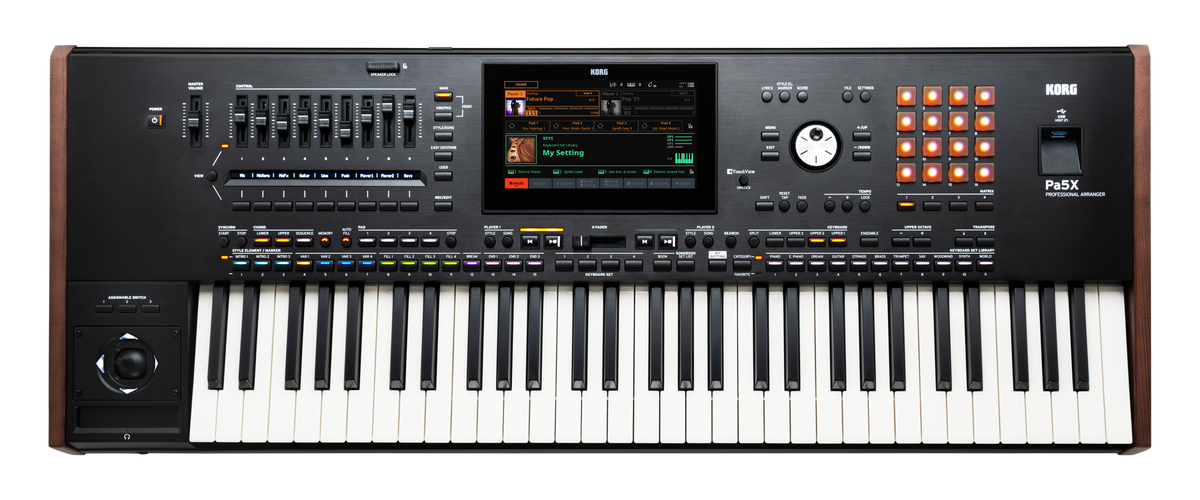 Korg Entertainer Keyboard, Pa5X International, 61 toetsen
