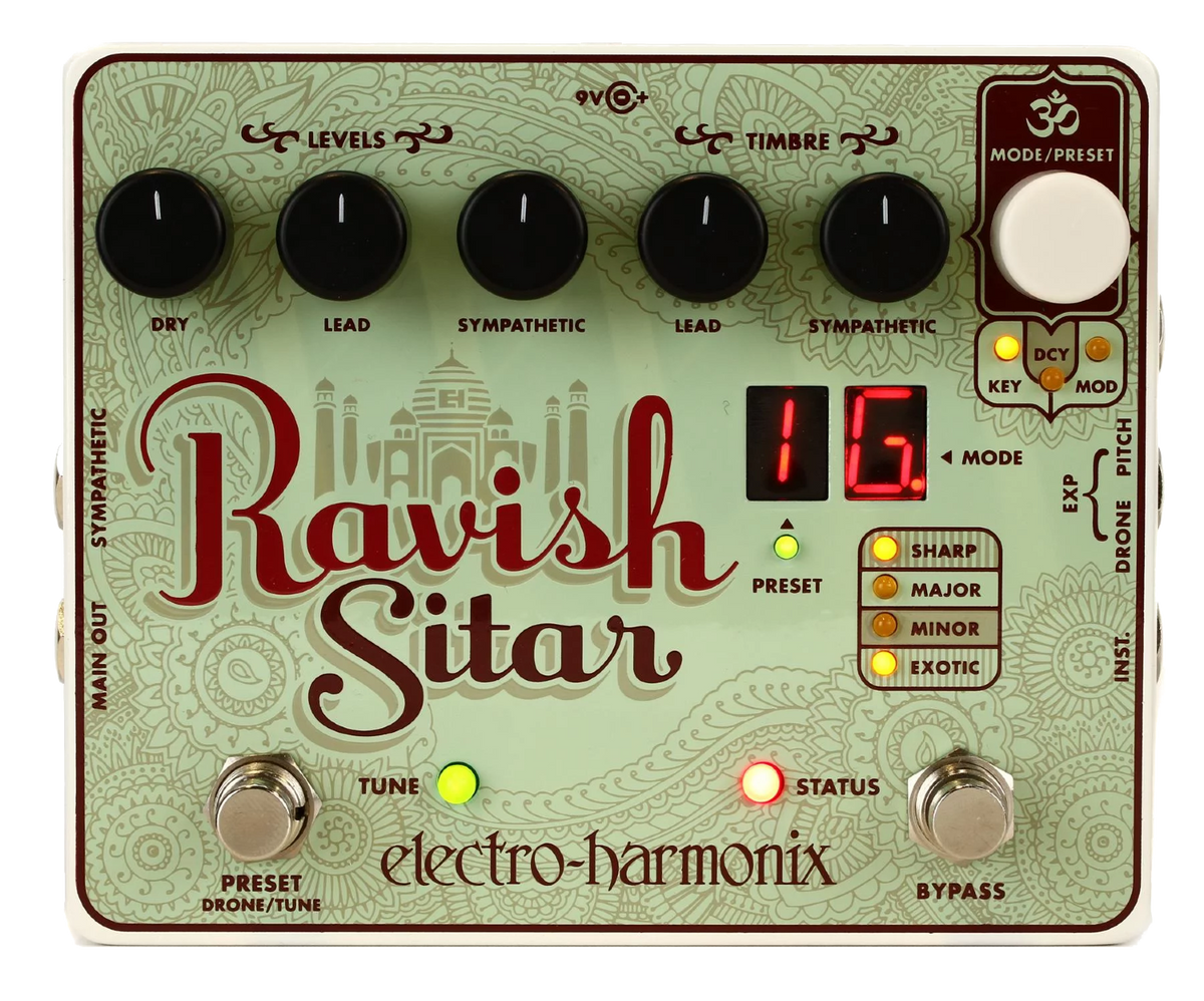 Electro-Harmonix RAVISH SITAR – effectpedaal