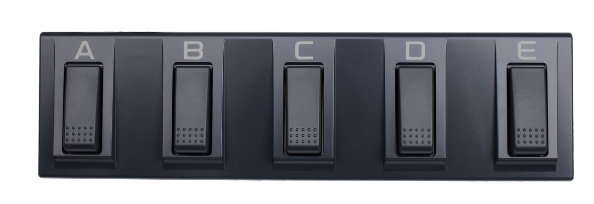 Korg Voetpedaal, EC5, Multifunctioneel, 5-voudig, Pa-Serie