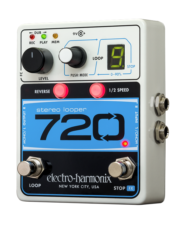 Electro-Harmonix 720 STEREO LOOPER – looperpedaal