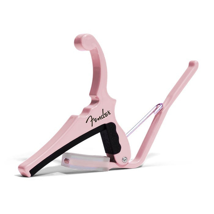 Kyser Fender® x Kyser® Quick-Change® Electric Guitar Capo, Shell Pink – capodaster voor elektrische gitaar