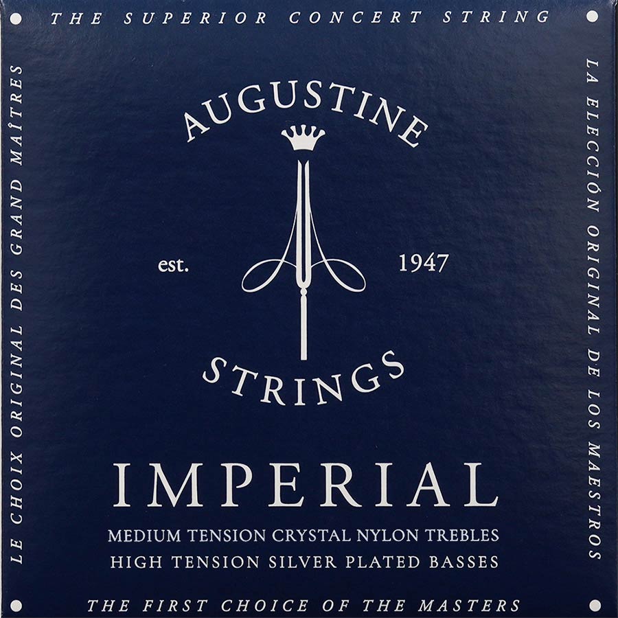 Augustine AUIMBU Imperial Blue snarenset voor klassiek gitaar