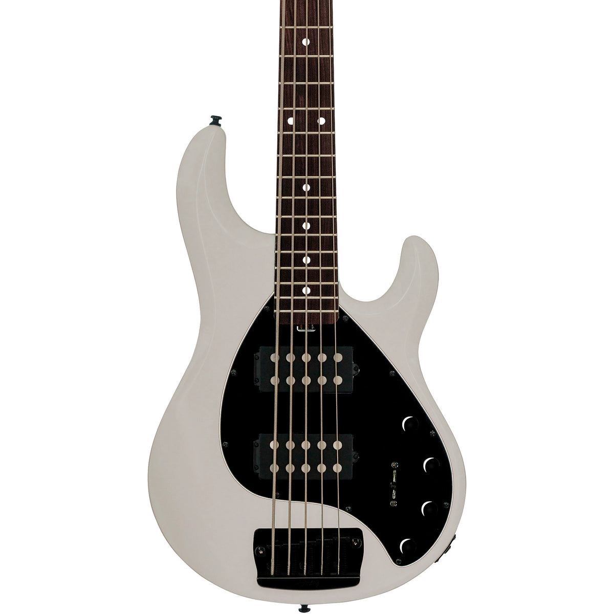 Sterling by Music Man StingRay 5 RAY35HH Chalk Gray – 5-snarige basgitaar