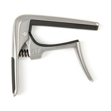 Dunlop 67FSC Trigger Fly Classical Satin Chrome Capodaster