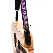 Kyser GUITAR STRAP - sea wave black – gitaarband