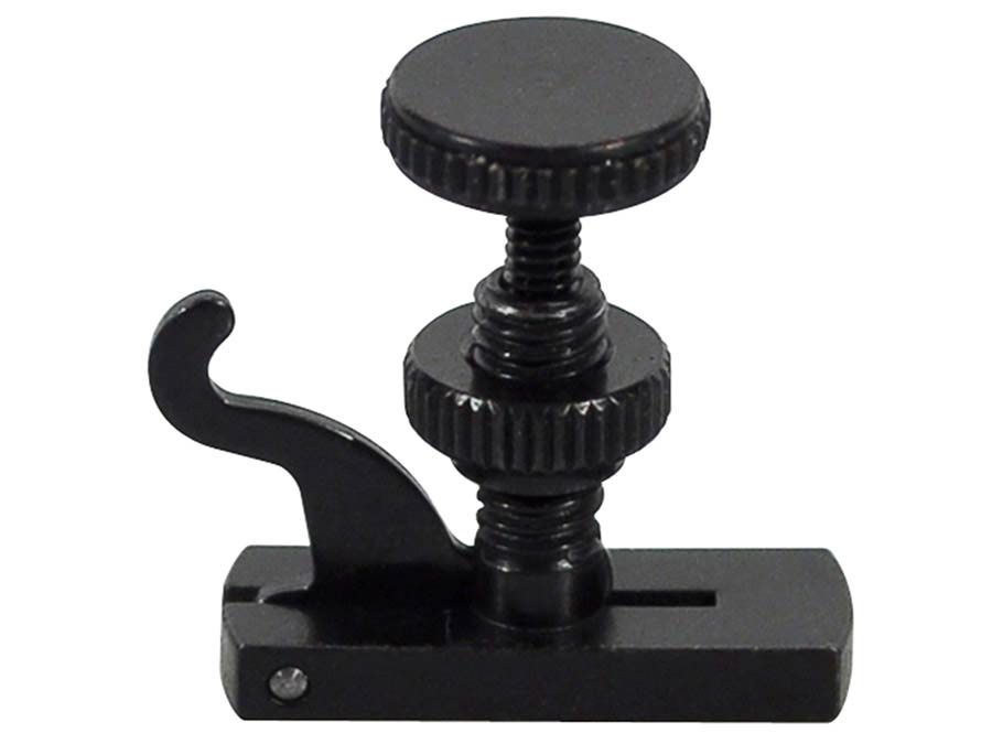 Wittner 906044 viool fijnstemmer, engels model, voor loop end snaren, zwart