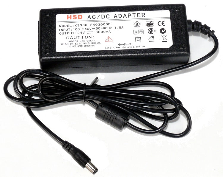Electro-Harmonix 24V / 3000mA Power Adaptor (excl EU cord) – voeding