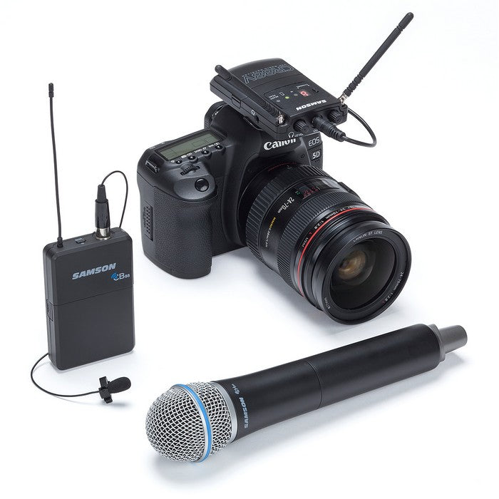 Samson Concert 88 camera combo (K-band) – draadloos cameramicrofoonsysteem