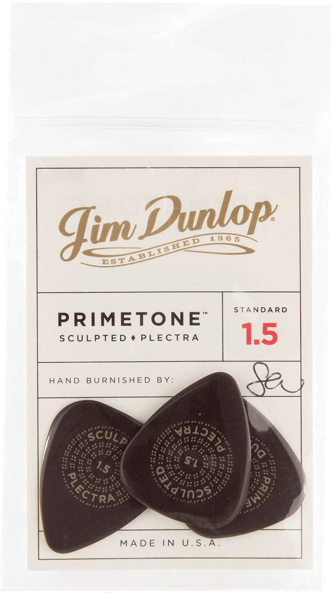 Dunlop Primetone Standard Smooth 1,5 mm – Set van 3