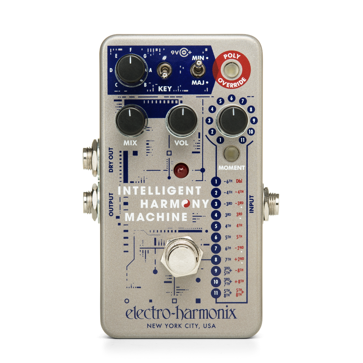 Electro-Harmonix INTELLIGENT HARMONY MACHINE – effectpedaal