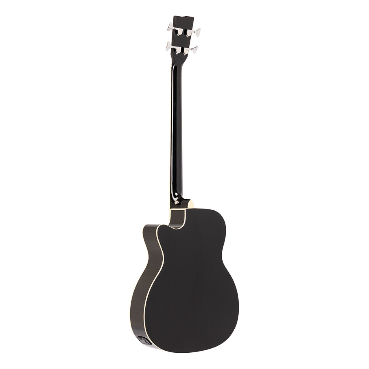 Stagg SA40BASS ACE-BK westerngitaar Zwart   finish: Hoogglans