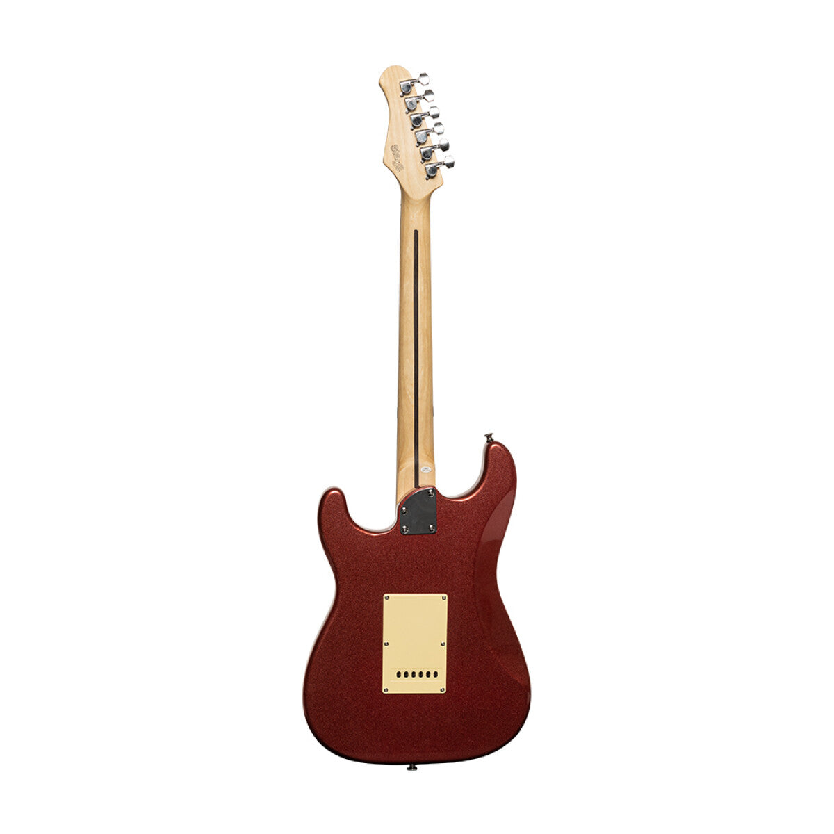 Stagg SES-30 CAR S-style elektrische gitaar Candy Apple Red