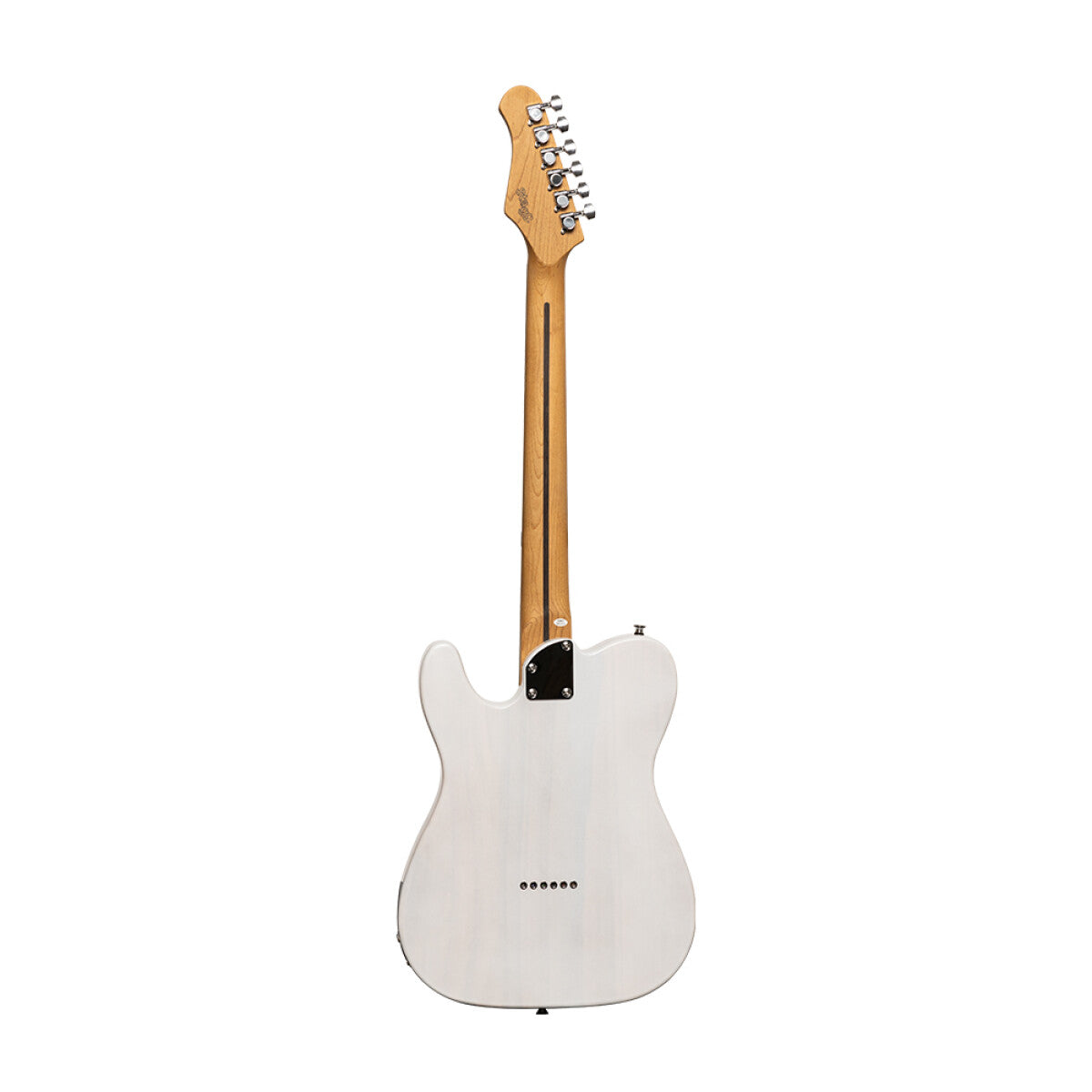 Stagg SET-PLUS WHB T-style elektrische gitaar See thru White