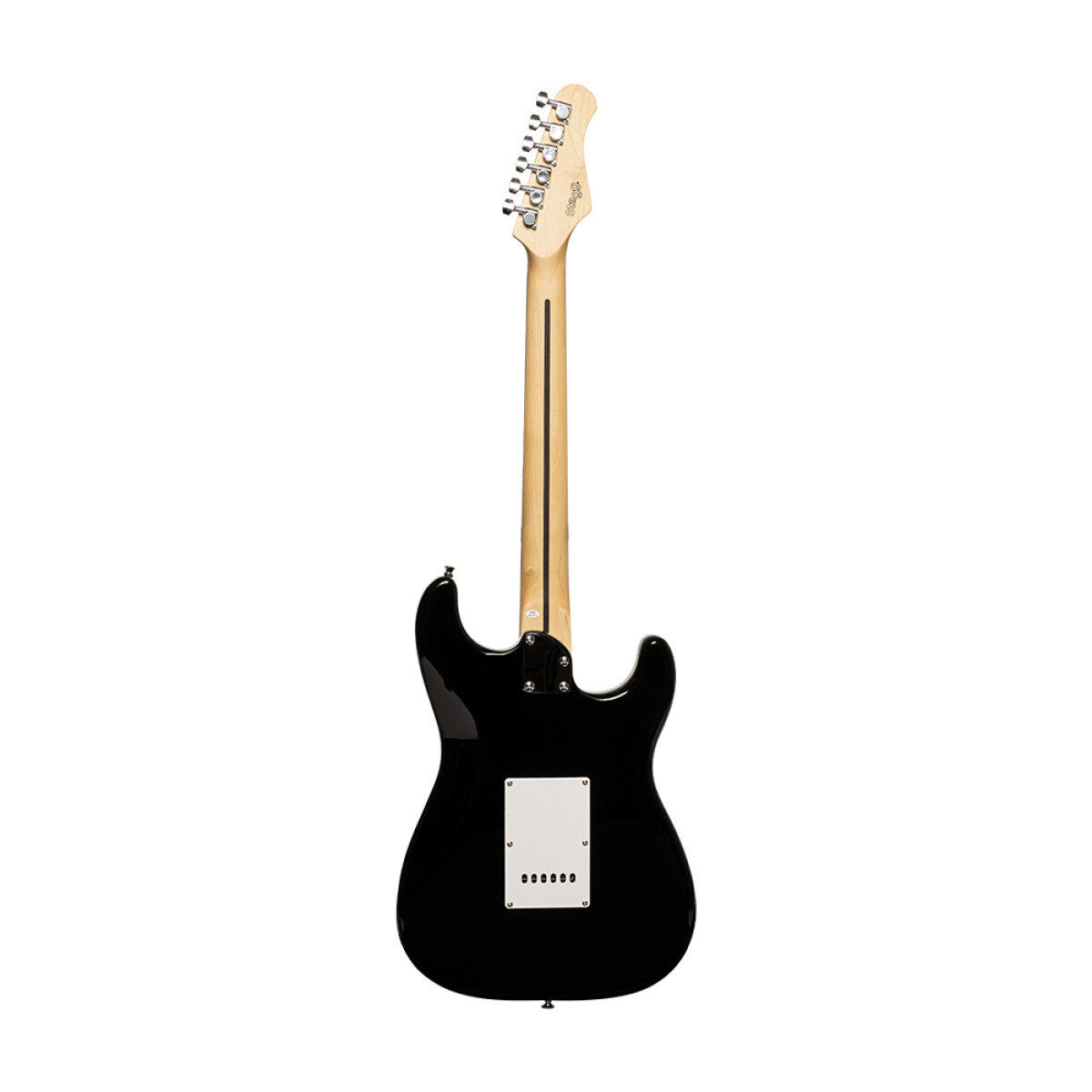 Stagg SES-30 BK LH S-style elektrische gitaar linkshandig Brilliant Black
