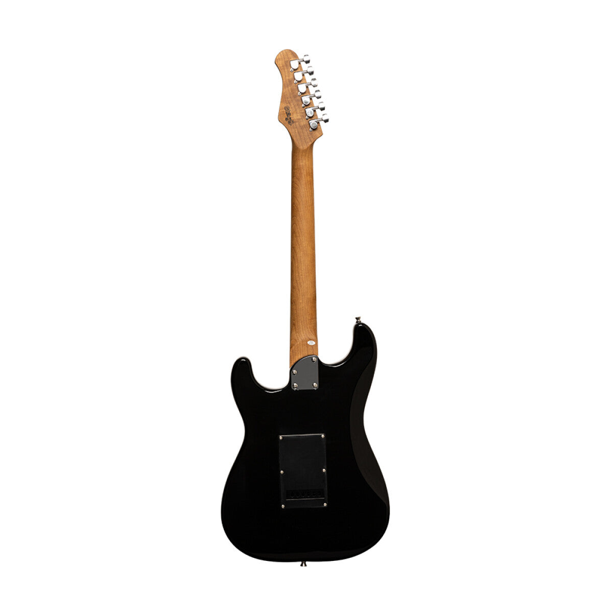 Stagg SES-60 BLK S-style elektrische gitaar Zwart