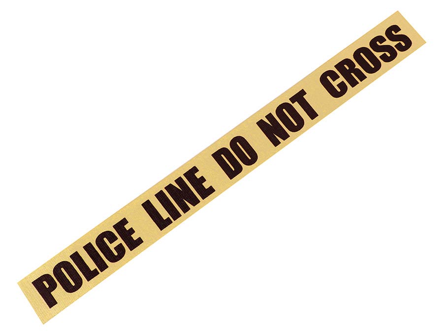 Gaucho GST-160-PO Icon Series Gitaarband 'police line - do not cross'