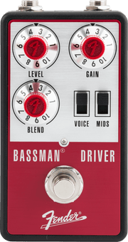 Fender 0234610000 Bassman Driver basgitaar-effectpedaal
