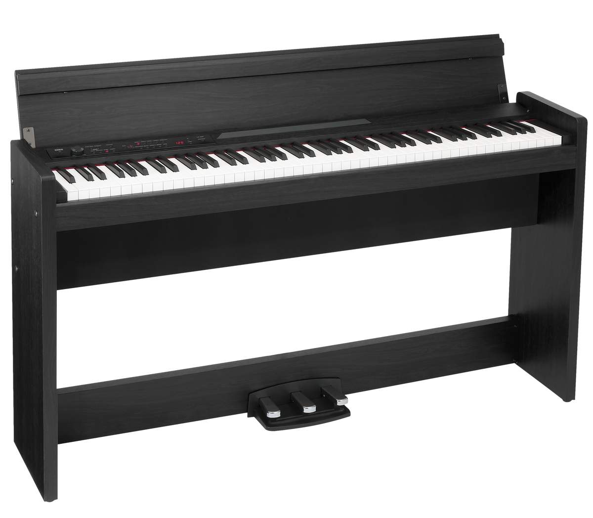 Korg Digitale piano, LP380, 30 klanken, 2x22 Watt, USB, Zwart Rozenhout