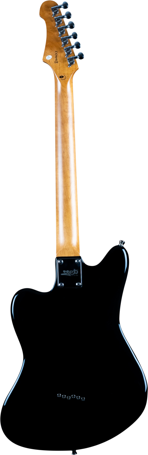 JET Guitars JJ-350 BK – elektrische gitaar – J-stijl HH Zwart