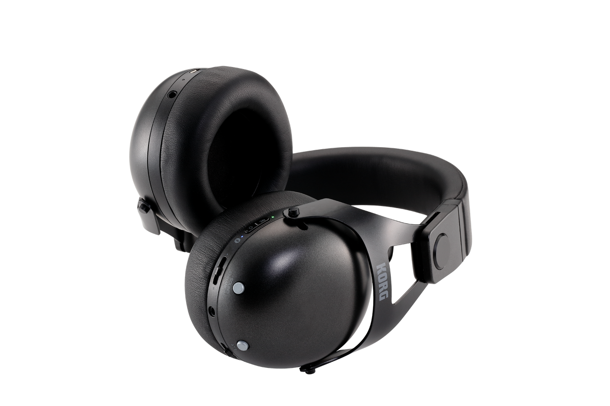Korg Hoofdtelefoon, NC-Q1, Noise Cancelling, Bluetooth, zwart, voor DJ's