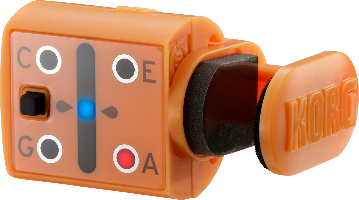 Korg Stemapparaat, Ukulele, MINIPITCH, Clip-On, oranje
