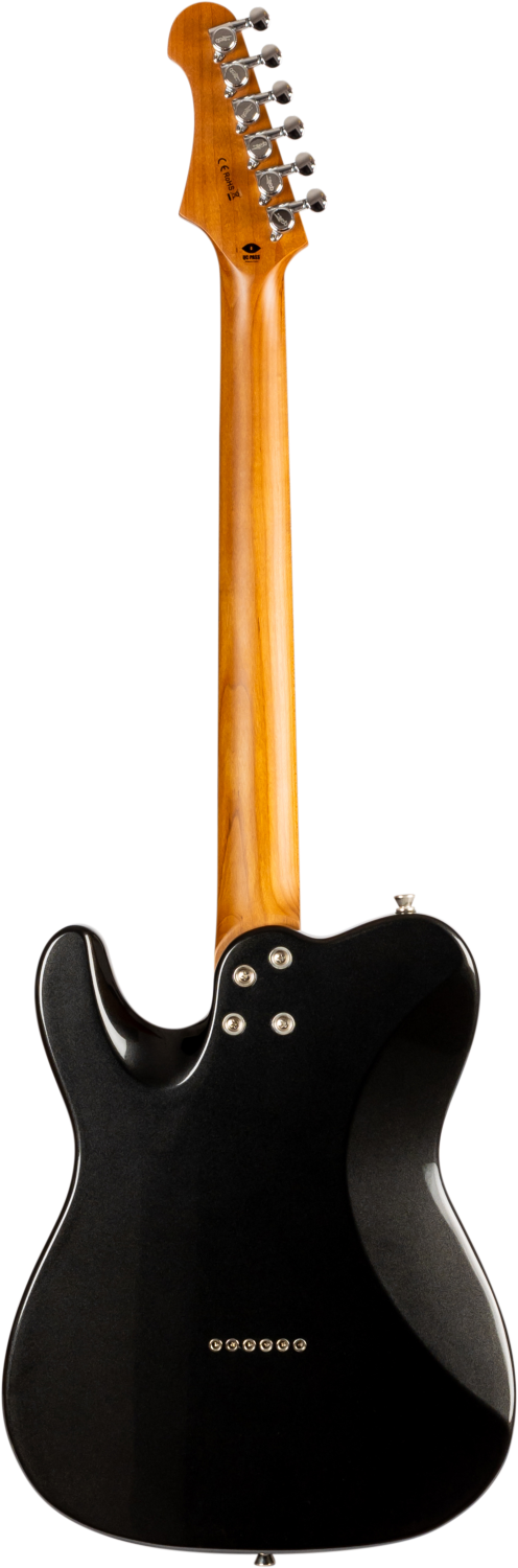 JET Guitars JT-350 BKM H – elektrische gitaar – T-stijl HH Zwart, palissander toets