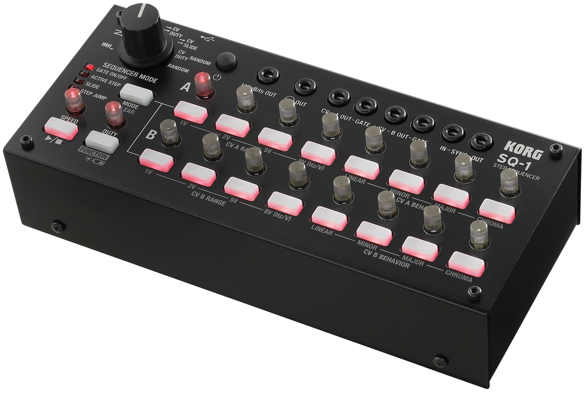 Korg Sequencer, analoog, SQ1, analoge Step sequencer