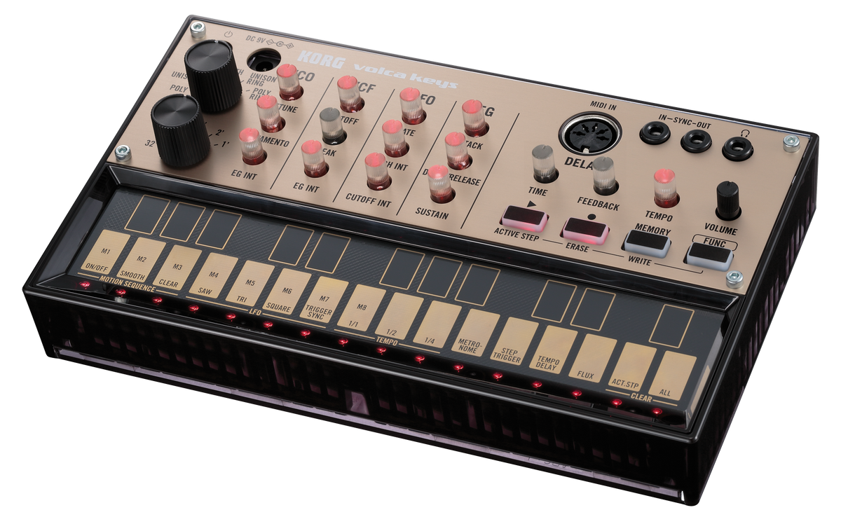 Korg Synthesizer, analoog, volca keys, Analoge sounds, Sequencer